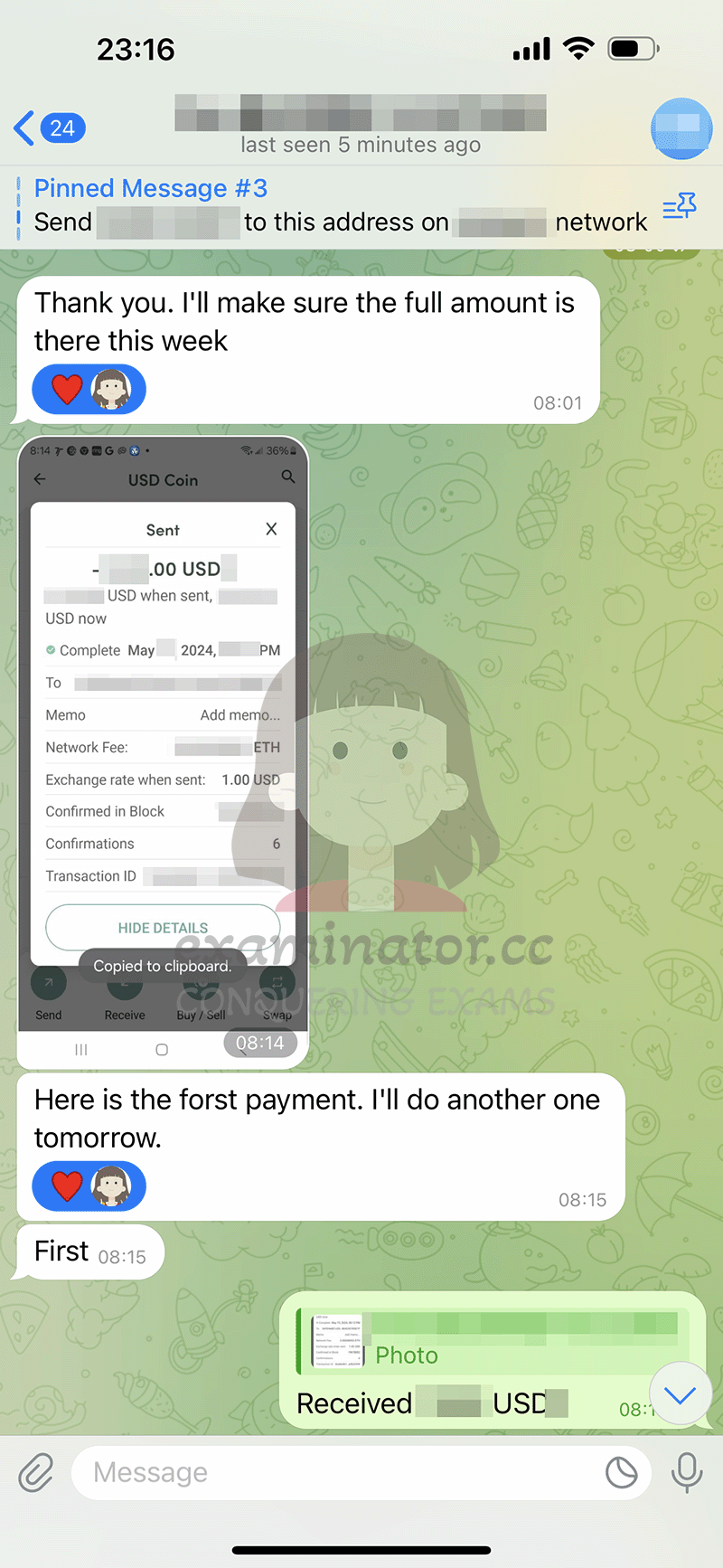 支付LSAT代考定金和约定考试时间