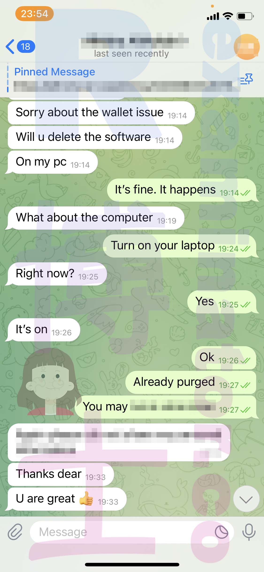 GMAT代考保分成功案例#471的与客户对话截图