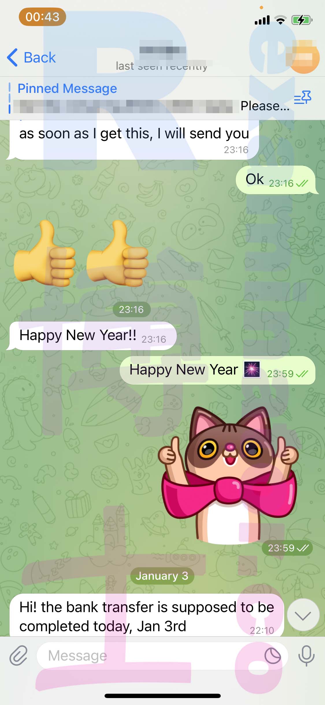 LSAT代考保分成功案例#462的与客户对话截图