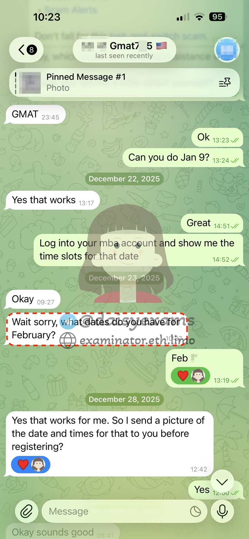 GMAT代考：时段确认