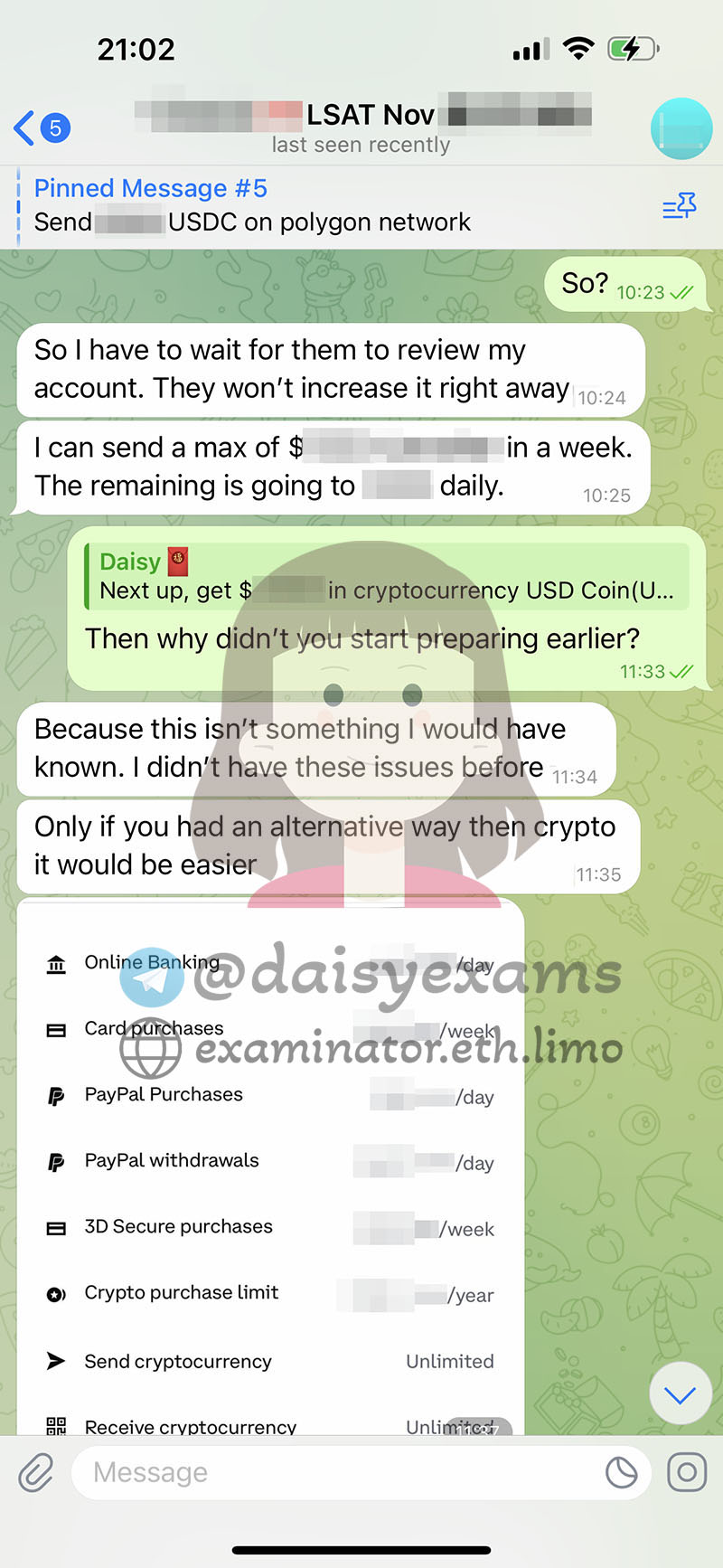 美国 LSAT 代考客户存款2