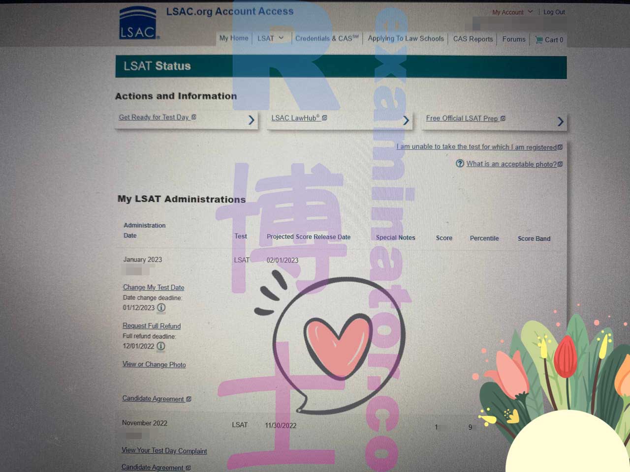 The Nov LSAT score is in!!  The US-based🇺🇸 customer intended to use our services for their Nov LSAT but we were already running at full capacity and couldn't take on any more new customers.  As luck would have it, they ran into technical issues during the Nov test and were offered a retest at a later date. They hired us immediately!